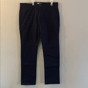 Goodfellow Navy blue slim chino’s